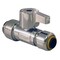 Apollo 1/2 in. Chromed Brass Push-To-Connect x 1/4 in. Push-To-Connect Quarter-Turn Straight Stop Valve FSBVS1214 - alternate 9